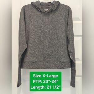 Old Navy Active CozeCore Cropped Performance Hoodie, NWOT, Size X-Large